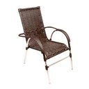 Ver imagem 2 de Kit 6 Cadeiras e Mesa Vênus Churrasco Trama Pedra Ferro