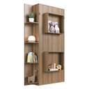 Ver imagem 2 de Cama de Solteiro Articulada com Estante para Colchão 188x78cm Multimóveis Cr40140 Mel
