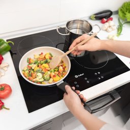 Cooktop de Indução 4 Bocas Gallant Vitrocerâmico Painel Touch Screen Preto 220v Gct04vina-pt220 - 3