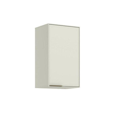 Armário Aéreo Cozinha 40 cm Fineze 1 Porta 100% MDF Areia Hp - Henn