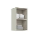 Ver imagem 3 de Armário Aéreo Cozinha 40 cm Fineze 1 Porta 100% MDF Areia Hp - Henn