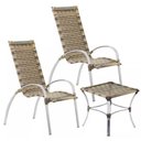 Ver imagem 1 de Jogo 2 Cadeiras Mini Garden e Mesa Emily para Area Piscina V Capuccino