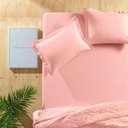 Ver imagem 3 de Jogo de Cama Queen 3 pçs Poá - Rosa