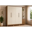Ver imagem 1 de Guarda Roupa 4 Portas 5GV Pés T593 Kappesberg Of Whit