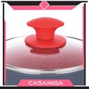 Ver imagem 5 de Kit 2 Caçarolas Indução Cerâmica 3,7mm 22cm Onix