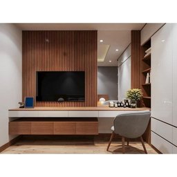 Painel Ripado Eco Placa 290 x 16 x 2,5 cm WPC Imbuia - 2