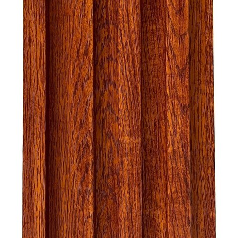 Painel Ripado Eco Placa 290 x 16 x 2,5 cm WPC Imbuia