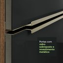 Ver imagem 7 de Armário de Cozinha Completa 270cm Rustic/Preto Lux Madesa 01