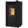 Calefator Lareira Salamandra a Pellet Solzaima First 8kw Preta - 1