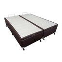 Ver imagem 2 de Cama Box Baú Universal Viúva Courano Brown New (128x188x35) - Castor