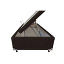 Ver imagem 5 de Cama Box Baú Universal Viúva Courano Brown New (128x188x35) - Castor