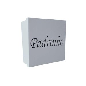 Caixas Brancas 100% Mdf (17x17x07) Padrinho