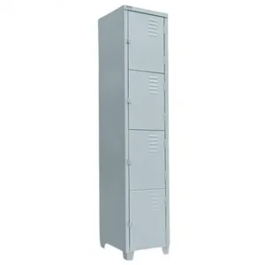 Armário Roupeiro de Aço Vestiário Academia 4 Portas Locker
