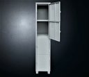 Ver imagem 3 de Armário Roupeiro de Aço Vestiário Academia 4 Portas Locker