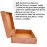 Caixa Mdf Padrinhos Convite 25x25x8 Dobradiça Bem Acabada - 6