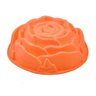 Forma de Silicone Rosa Flor Torta Antiaderente Kit 2 Uni - 1