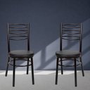 Ver imagem 5 de Conjunto 4 Cadeiras para Sala de Jantar Debrum Pintada/Preto