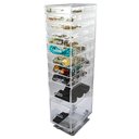 Ver imagem 2 de Carrinho Acrílico Organizador de Acessórios, Bijuterias e Óculos 11 gavetas Alto N7 Centauri Acrílic