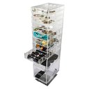 Ver imagem 1 de Carrinho Acrílico Organizador de Acessórios, Bijuterias e Óculos 11 gavetas Alto N7 Centauri Acrílic