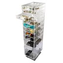 Ver imagem 4 de Carrinho Acrílico Organizador de Acessórios, Bijuterias e Óculos 11 gavetas Alto N7 Centauri Acrílic