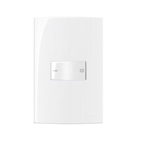 Conjunto Interruptor Bipolar Simples 25a 4x2 Sleek Margirius