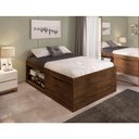 Ver imagem 5 de Cama Casal Box Sapateira Tien Design MDP Malbec Framar 144cm