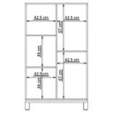 Ver imagem 6 de Cristaleira 1 Porta Iluminação Interna Led Jace Bege Caemmun