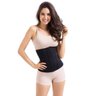 Cinta Modeladora Abdominal Trainer Academia Esbelt Ref 062wt Preta Pp - 2