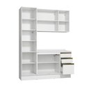 Ver imagem 5 de Armário de Cozinha Compacta 100% Mdf 170cm Branco Celeste Kappesberg