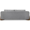Ver imagem 6 de Sofa Jolie 3 Lugares 220cm Pes Boomerang Linho 214 Cinza Ezz