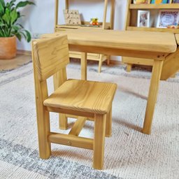 Mesa com 2 Cadeiras Infantil Alecrim 50A x 84L x 55P Cubomob MEL - 2