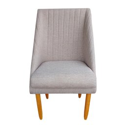 Cadeira Para Sala de Jantar Ana Pés palito Linho Bege - D'Classe Decor - 1