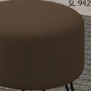Ver imagem 5 de Puff Puf Para Sala Pes Metal Small Veludo SL 942 Peer