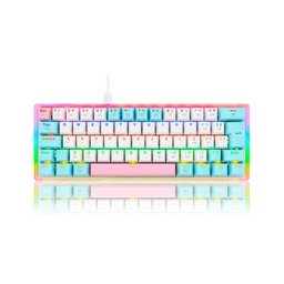 Teclado Redragon Akali Ice Cream Rainbow Switch Marrom Pt - 1