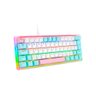 Teclado Redragon Akali Ice Cream Rainbow Switch Marrom Pt - 2