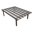 Ver imagem 1 de Kit Policarbonato Cristal 6mm 4,00m X 6,00m - Perfis Naturais