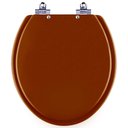 Ver imagem 1 de Tampa de Vaso Sanitário com Amortecedor Izy Caramelo para Bacia Deca