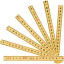 Ver imagem 1 de Escala métrica 2 metros 12 dobras de nylon - Vonder