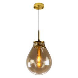 Pendente Bella Caju Bronze e Conhaque 21.5x29.5cm E14 40w RZ001ES - 4