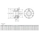 Ver imagem 4 de Flange Cone Longo Placas Universais e Independentes L0-250