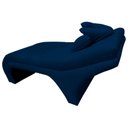 Ver imagem 5 de Maca Estofada Estética Botonê 70 Cm Sobrancelha Cilios Cor:marinho