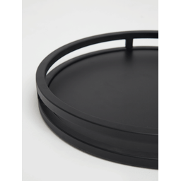Bandeja Decorativa Redonda - Aço Carbono - 4