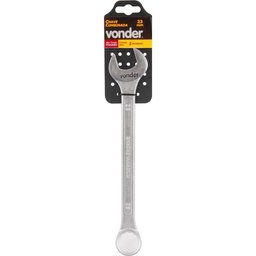 Chave Combinada 23mm Cromo Vanádio Cromada Cartela - Vonder - 3