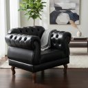 Ver imagem 3 de Poltrona Chesterfield Elisabeth Courano Preto