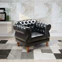 Ver imagem 2 de Poltrona Chesterfield Elisabeth Courano Preto