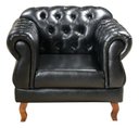 Ver imagem 1 de Poltrona Chesterfield Elisabeth Courano Preto