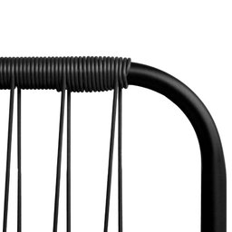 Conjunto 2 Poltronas e 1 Namoradeira para Sala de Estar Córdova em Aço Carbono e Fibra Sintética Ace - 5