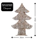 Ver imagem 5 de Árvore Aramada Champanhe Cotton 45cm Iluminada Led 15 Lâmpadas - Magizi