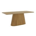 Ver imagem 7 de Conjunto Mesa de Jantar Olivia com Vidro e 8 Cadeiras Pietra Henn - Nature/corano Caramelo/creme