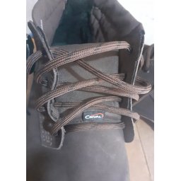 Botina Crival Tp092 Couro Nobuck com Bico de Pvc:marrom/43 - 7